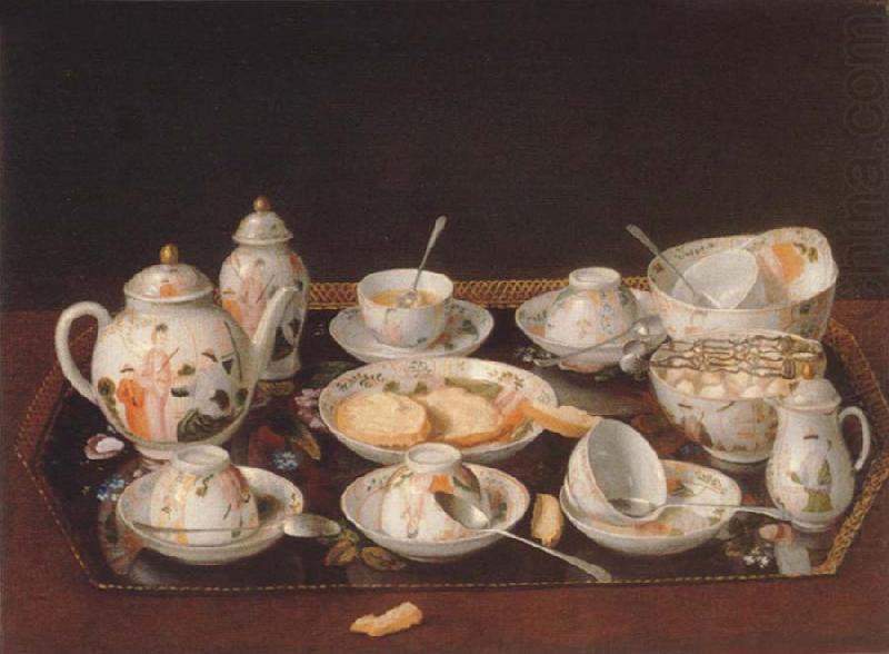 Jean-Etienne Liotard Tea service china oil painting image